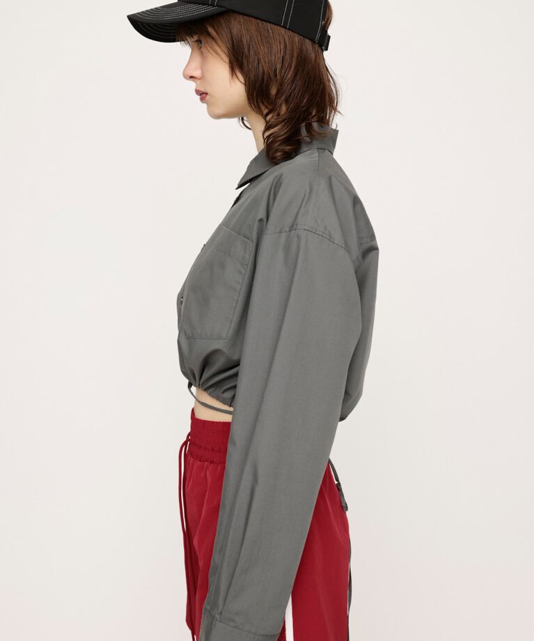 SLY「RIBBON CROP シャツ」|シャツ・ブラウス|