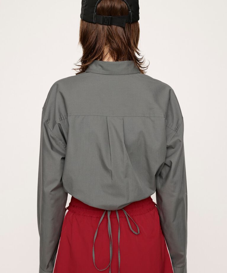 SLY「RIBBON CROP シャツ」|シャツ・ブラウス|