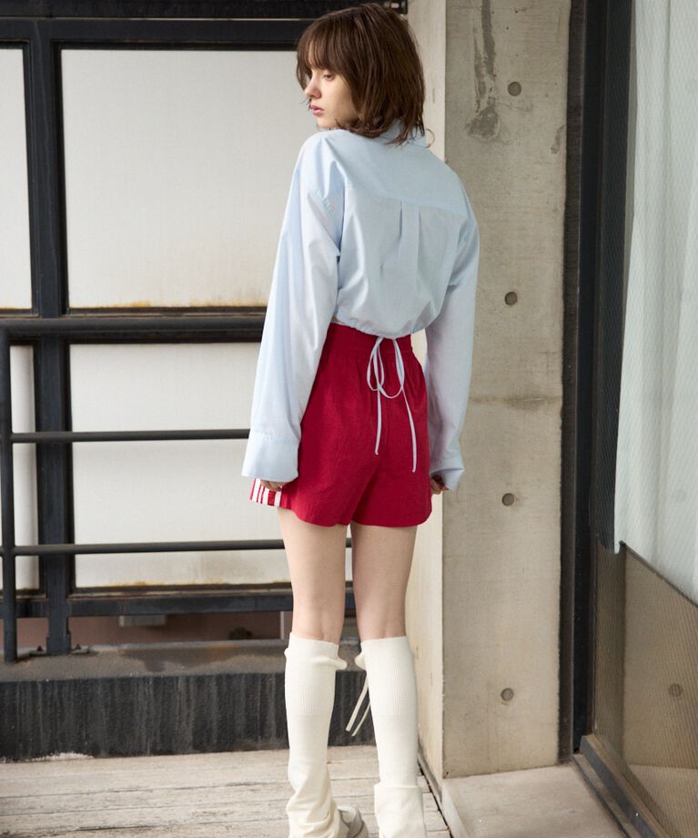 SLY「RIBBON CROP シャツ」|シャツ・ブラウス|
