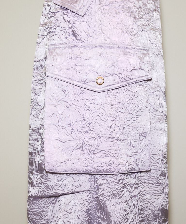 SLY「WRINKLE SATIN CARGO パンツ」|その他|