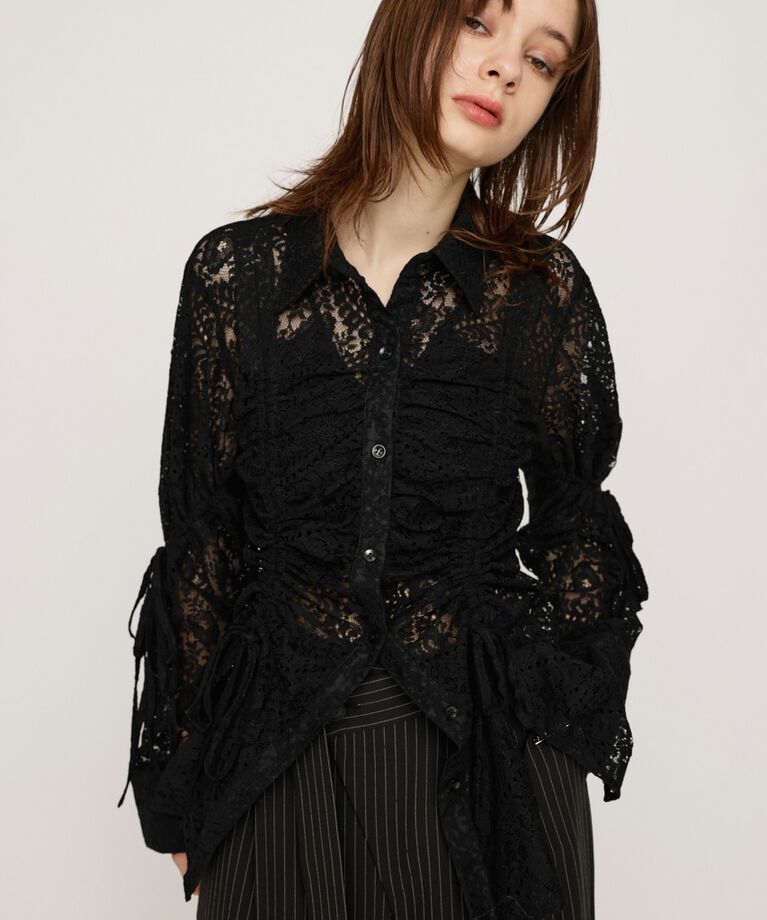 SLY「RANDOM DROST LACE シャツ」|シャツ・ブラウス|