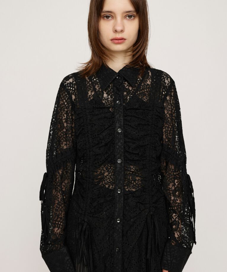 SLY「RANDOM DROST LACE シャツ」|シャツ・ブラウス|