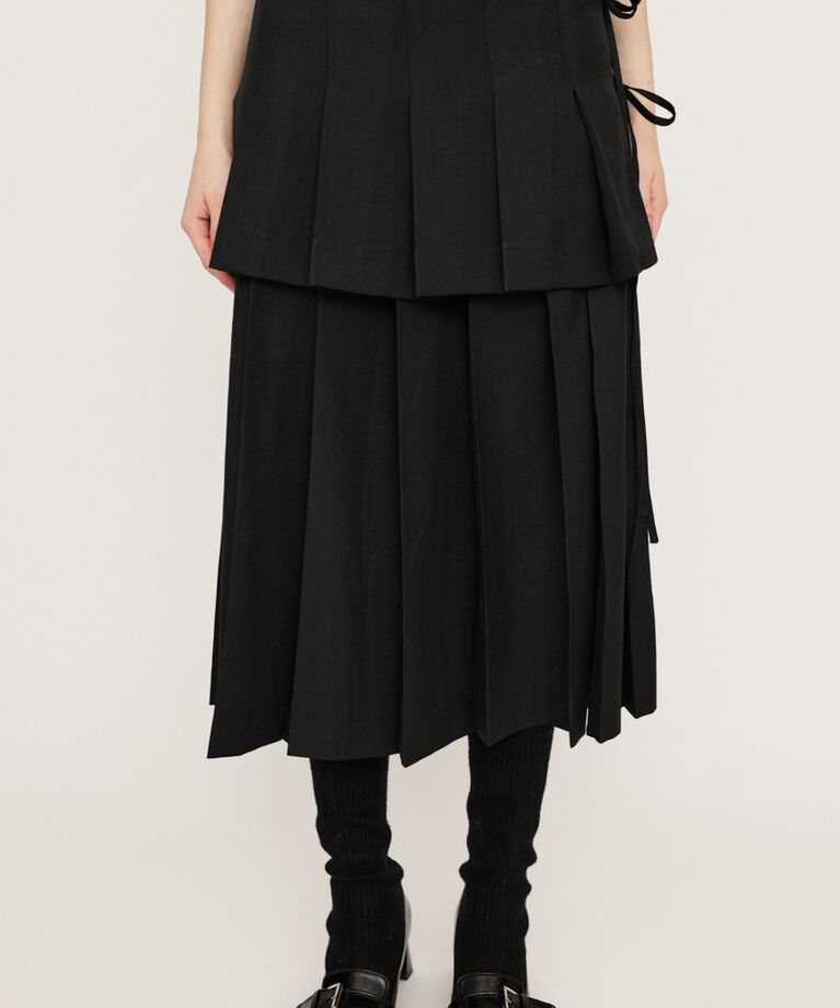 SLY「LAYERED PLEATS スカート」|スカート|