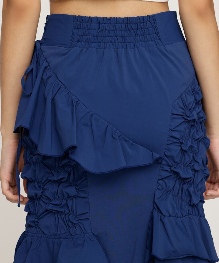 SLY「SMOCKING RIBBON DESIGN スカート」|スカート|