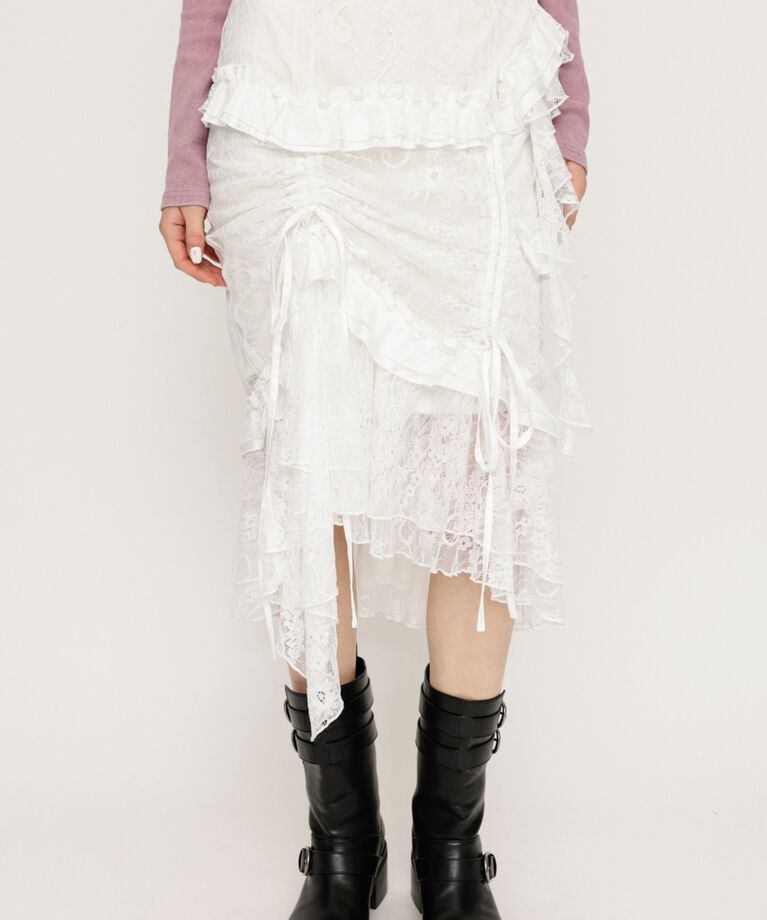 SLY「FRILL LACE スカート」|スカート|