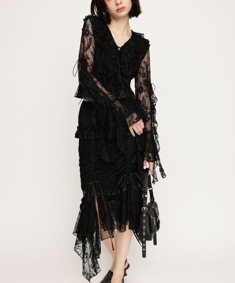 SLY「FRILL LACE スカート」|スカート|
