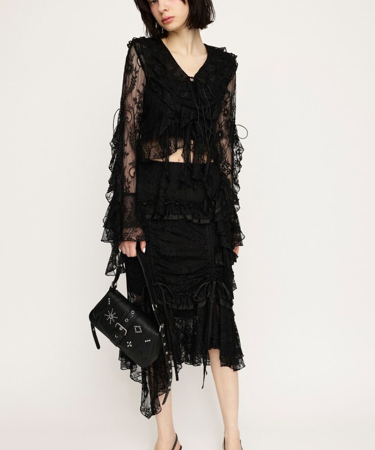 SLY「FRILL LACE スカート」|スカート|