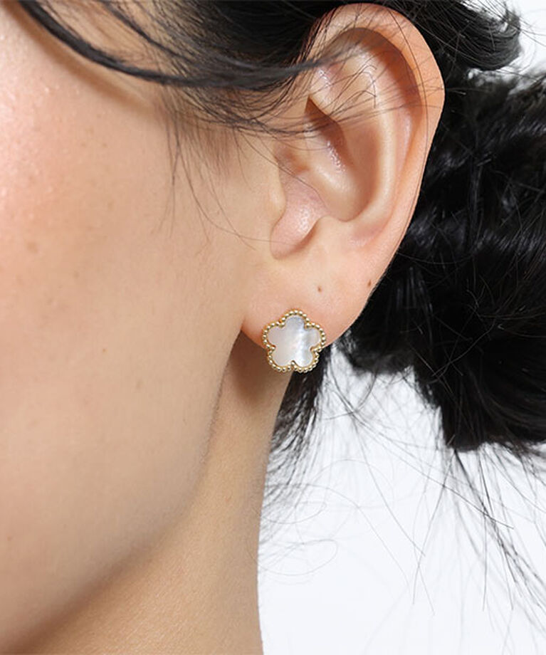 MARY QUANT「ミルフレーム ピアス」|ピアス|