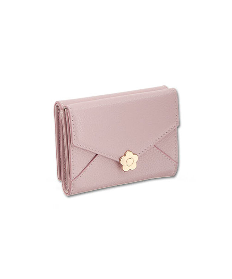 MARY QUANT「シーリングデイジーレター ミニウォレット」|財布|ピンク