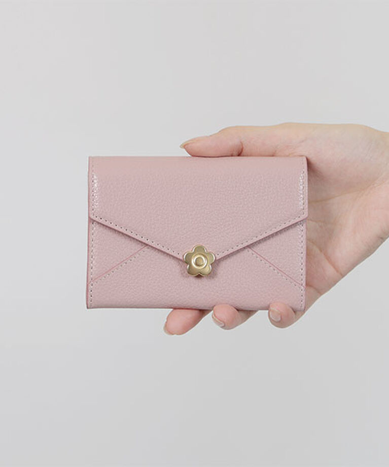 MARY QUANT「シーリングデイジーレター ミニウォレット」|財布|