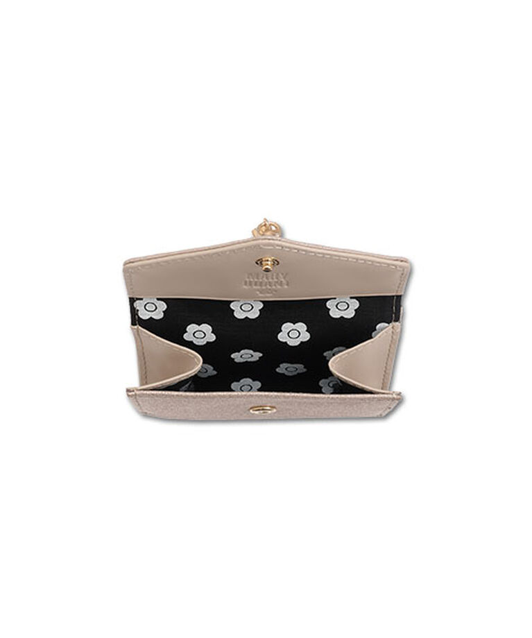 MARY QUANT「ラメフィルム ミニウォレット」|財布|