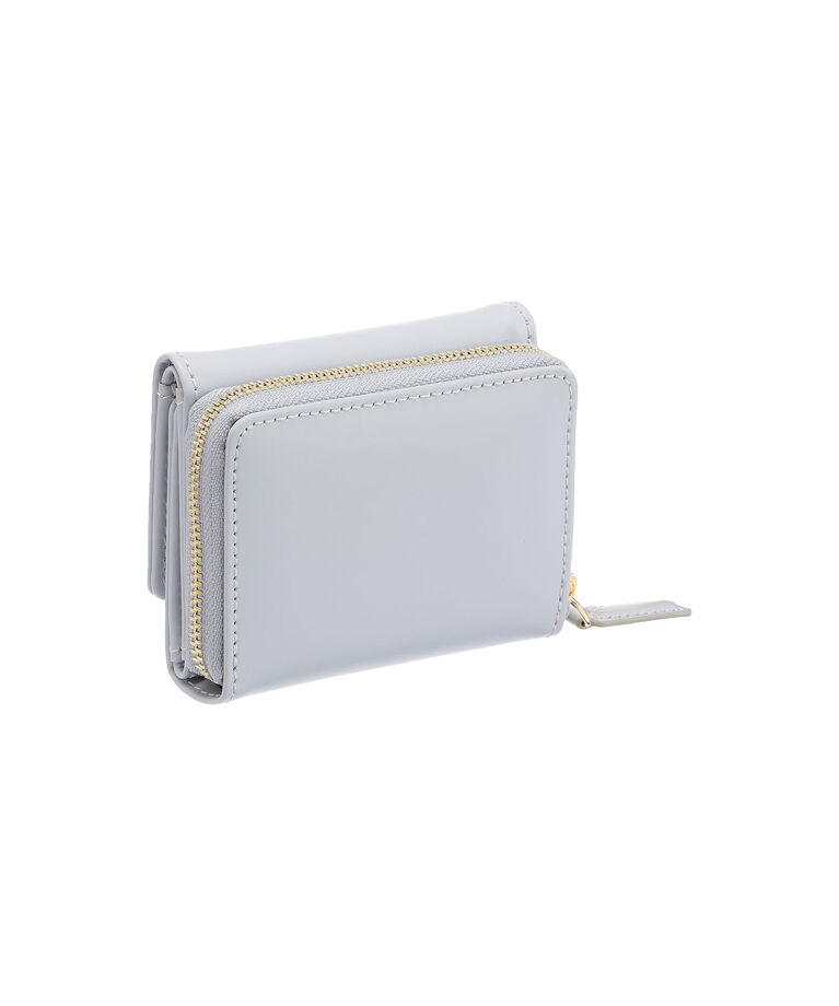 MARY QUANT「サイドデイジーエンボス ミニウォレット」|財布|
