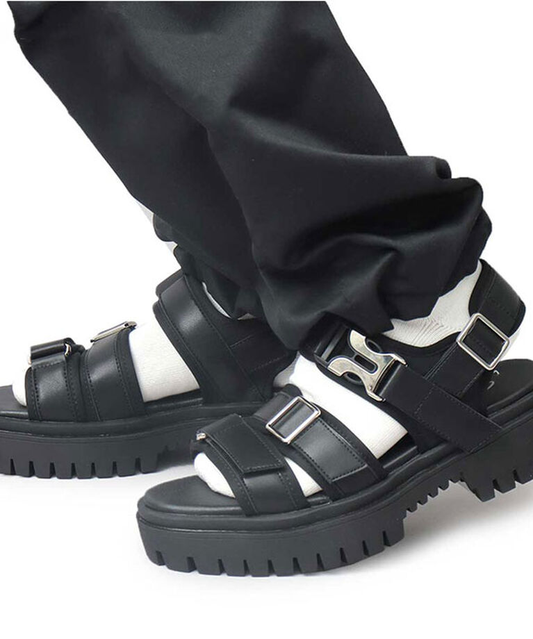 BACKYARD FAMILY「グラベラ サンダル glabella GLBT-286 通販 厚底 メンズ ストラップサンダル」|サンダル|