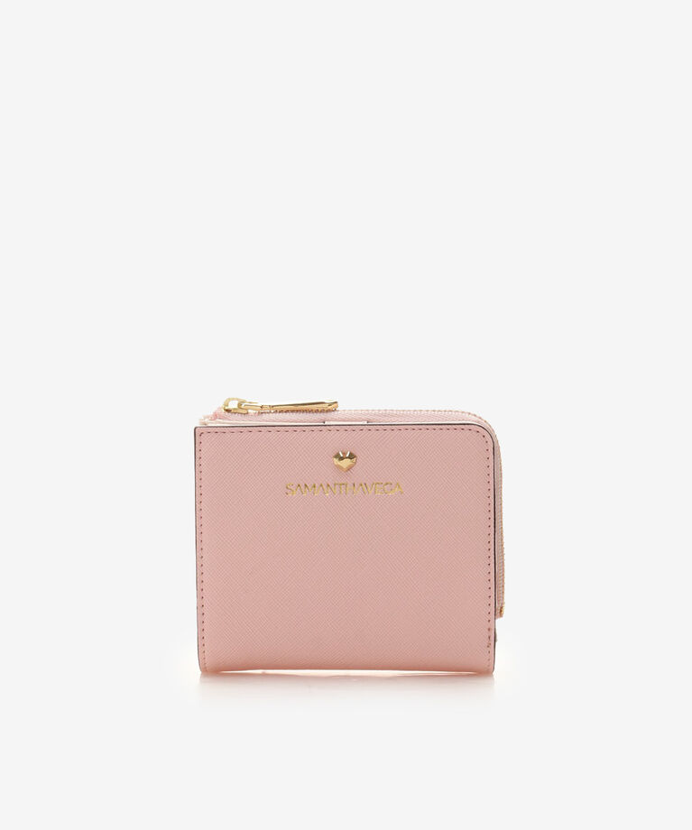 Samantha Vega「カラフルミニマム折財布」|財布|ピンク