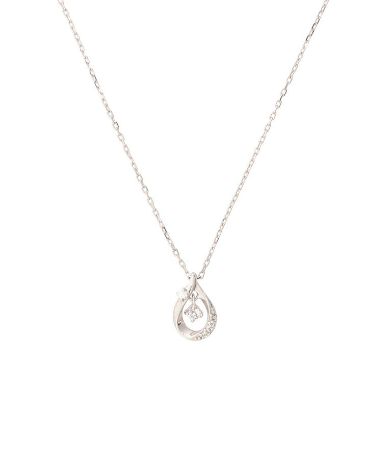 SAMANTHA SILVA「ドロップネックレス」|ネックレス|SILVER rhodiumﾒｯｷ