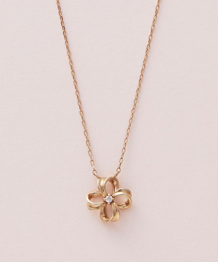 Samantha Tiara「K10 PG Flora ネックレス」|ネックレス|K10 PG