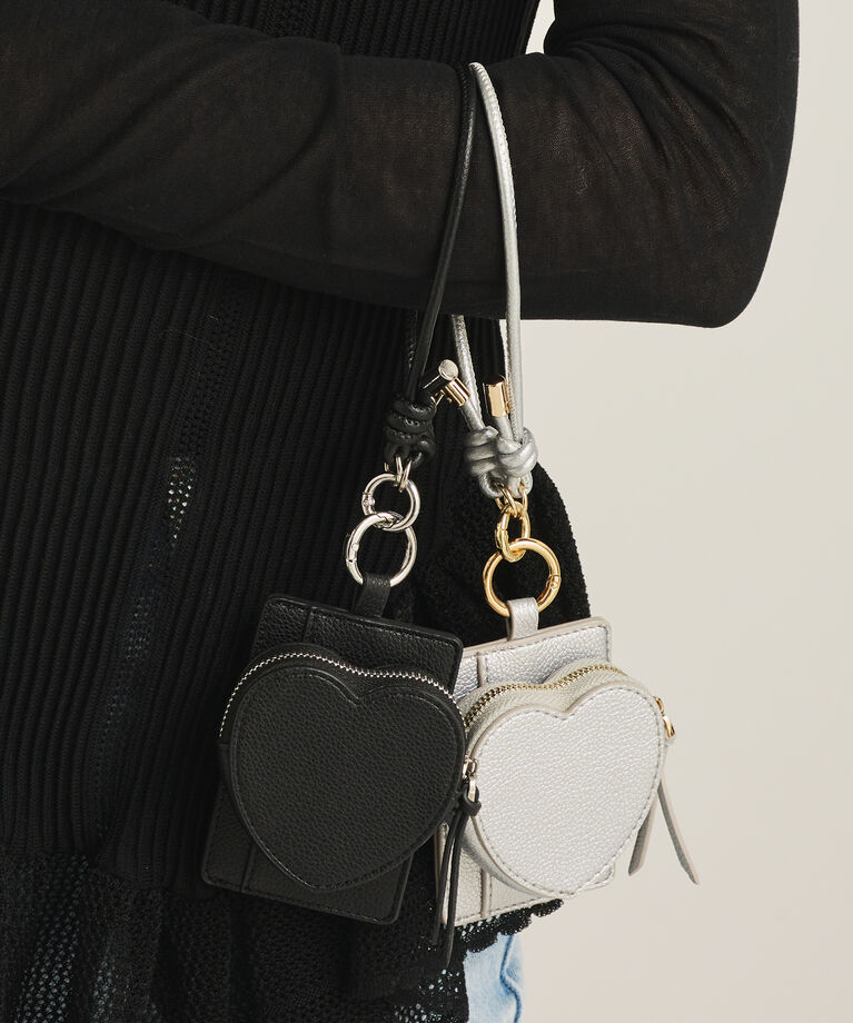 IROMEKI「MagSafe対応コインケース カードケース IROMEKI heart charm mag case」|ストラップ|