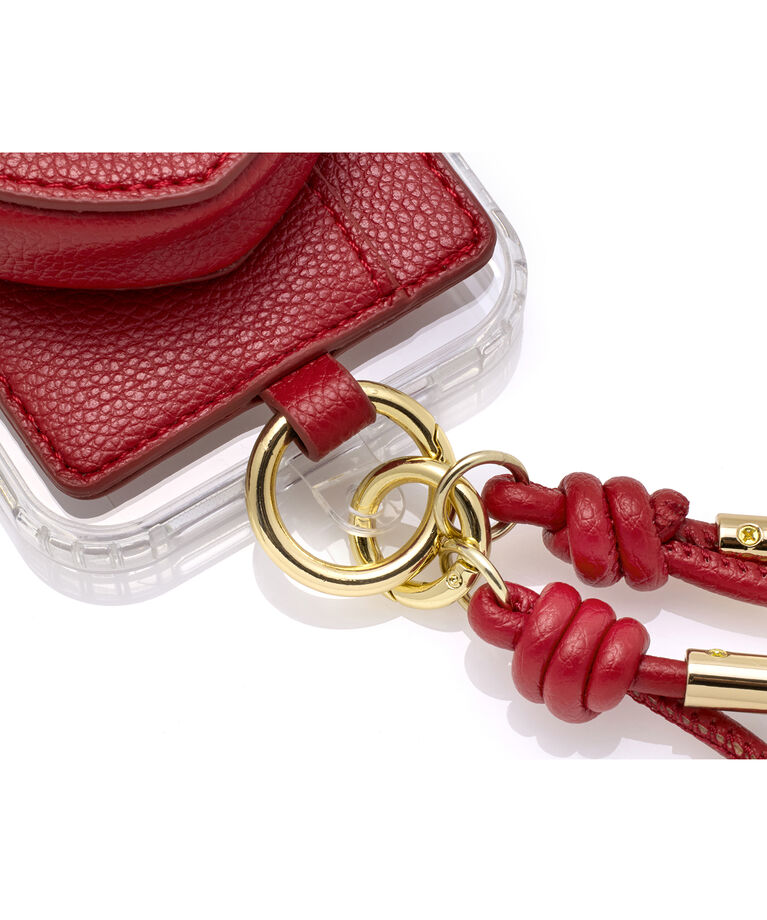IROMEKI「MagSafe対応コインケース カードケース IROMEKI heart charm mag case」|ストラップ|