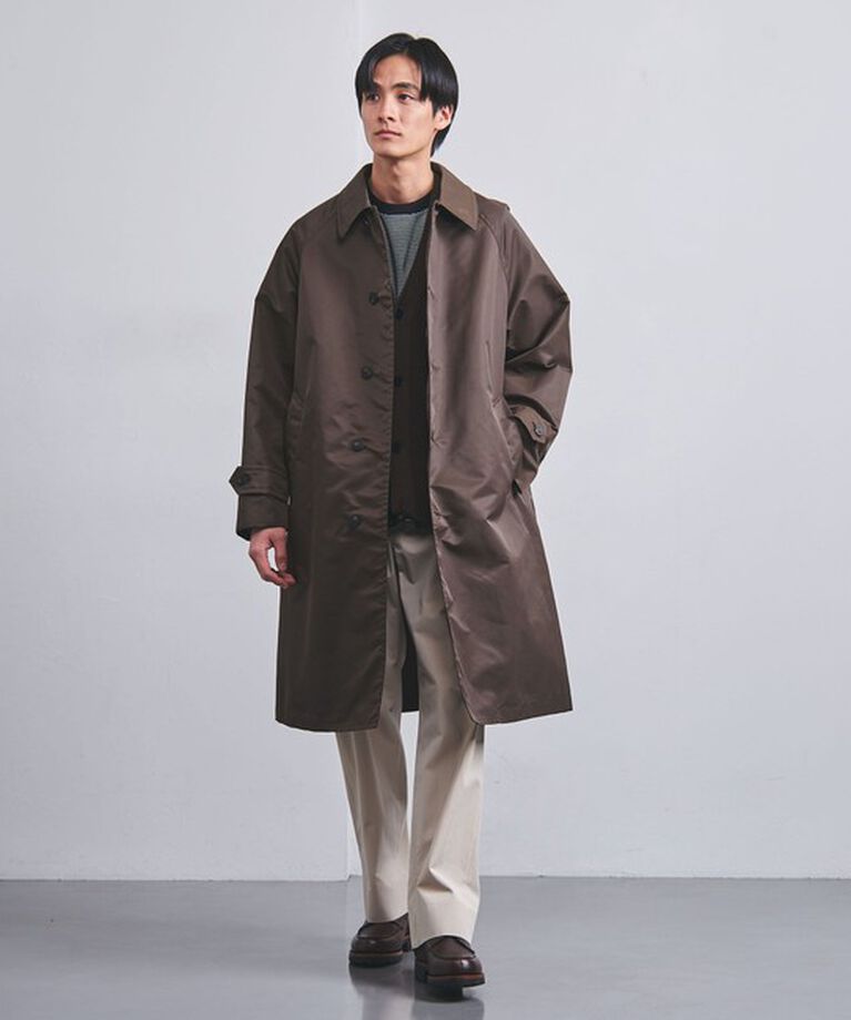 UNITED ARROWS「ナイロン バルマカーンコート ー撥水ー」|ステンカラーコート|