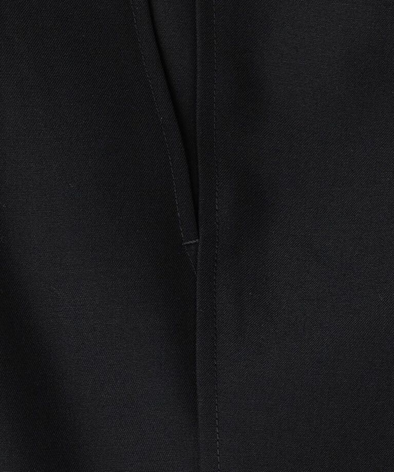 UNITED ARROWS「ヴィストウール ２プリーツ ワイド スラックス」|スラックス|