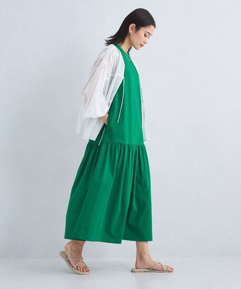 UNITED ARROWS green label relaxing「【結論シリーズ】シンプルリフトワンピース -UVカット・抗菌-［size SHORT/TALLあり］」|ワンピース|KELLY