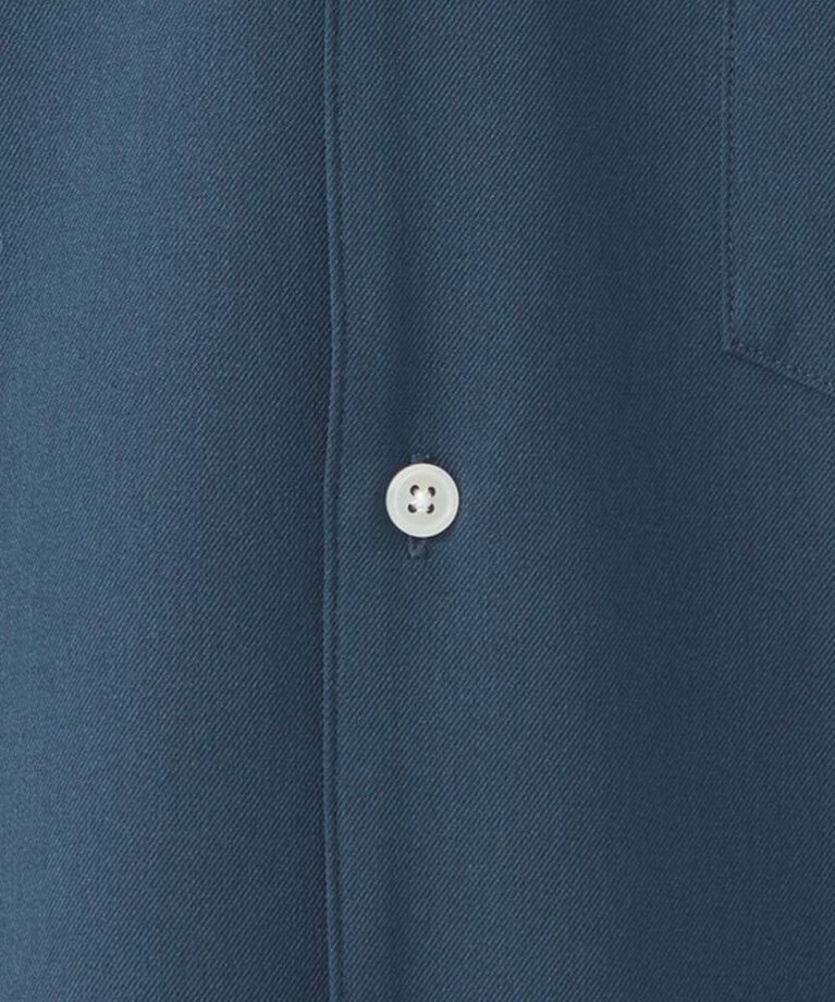 UNITED ARROWS green label relaxing「シャンブレー ツイル ジャストルーズ オープンカラー 半袖 シャツ -ストレッチ-」|シャツ・ブラウス|