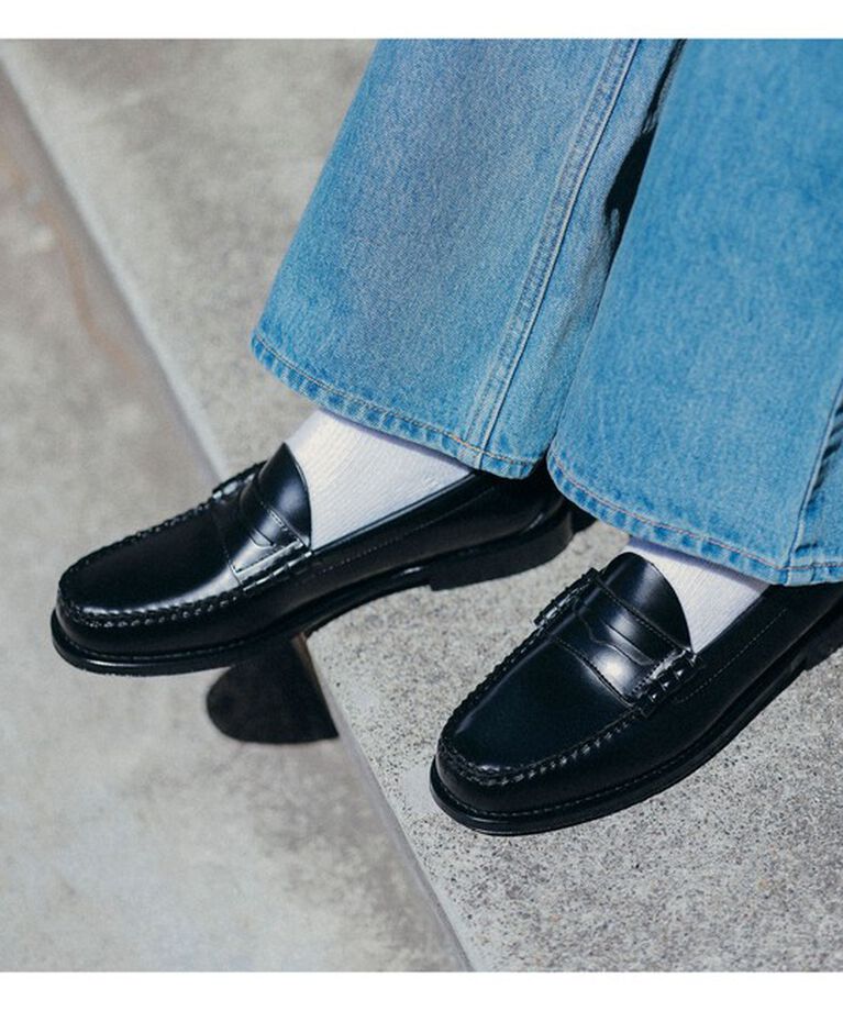 BEAMS「G.H.Bass / LARSON」|ビジネス・ドレスシューズ|BLACK