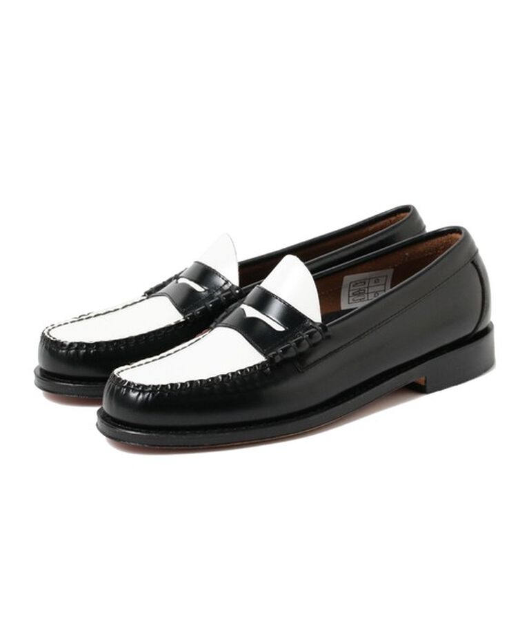 BEAMS「G.H.Bass / LARSON」|ビジネス・ドレスシューズ|BLACK/WHITE_LEATHER