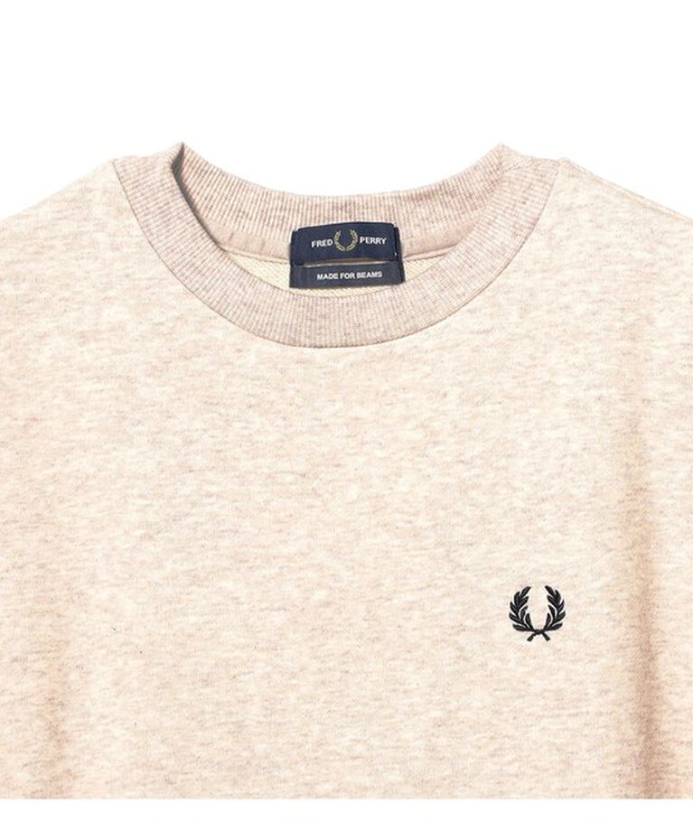 BEAMS「FRED PERRY / 別注 エンブロイダリー クルーネック スウェット」|スウェット・ジャージ|