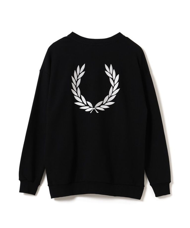 BEAMS「FRED PERRY / 別注 エンブロイダリー クルーネック スウェット」|スウェット・ジャージ|