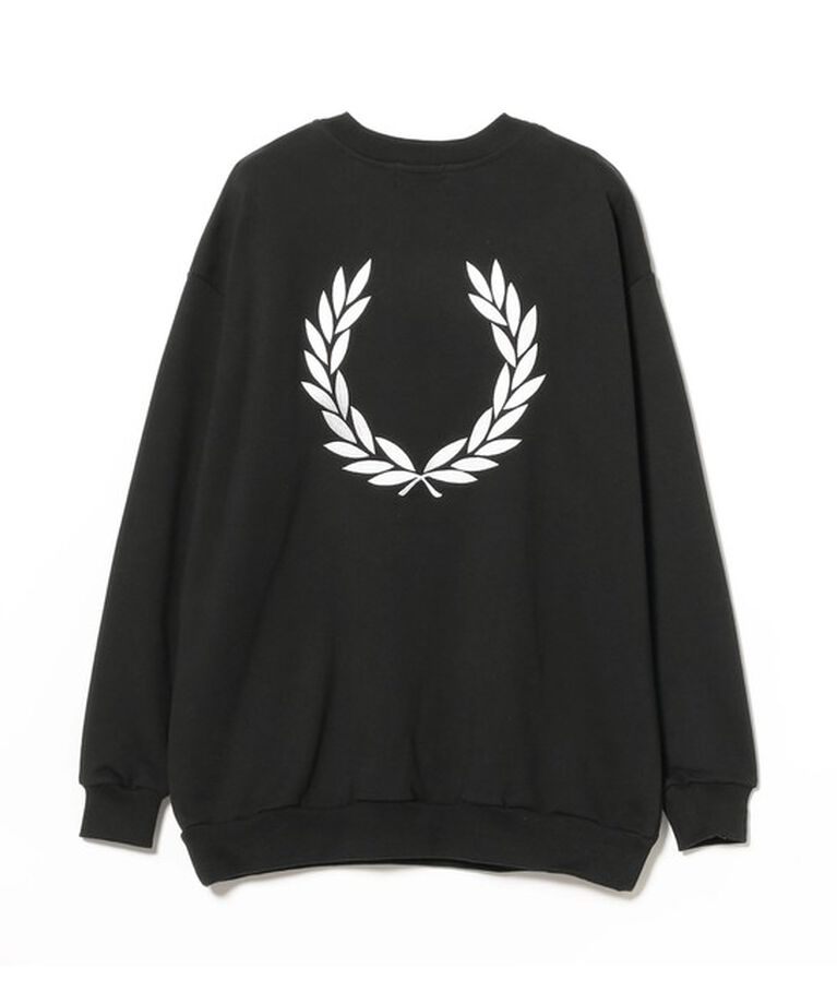 BEAMS「FRED PERRY / 別注 エンブロイダリー クルーネック スウェット」|スウェット・ジャージ|