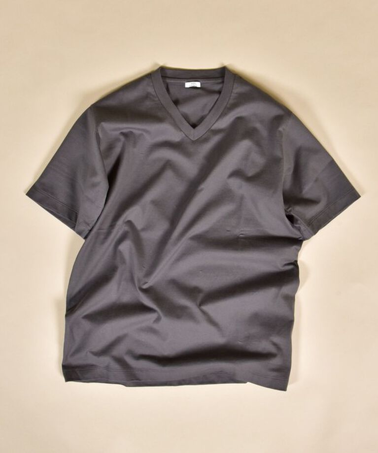 SHIPS「SHIPS: 抗菌・防臭 NANO-FINE（R） コットン Vネック Tシャツ」|Tシャツ・カットソー|