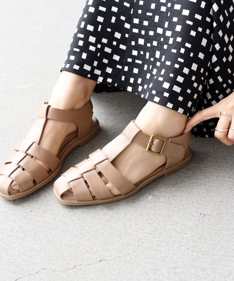 SHIPS for women「* スリム グルカ サンダル 22.5～25.5cm 24SS ◇」|サンダル|