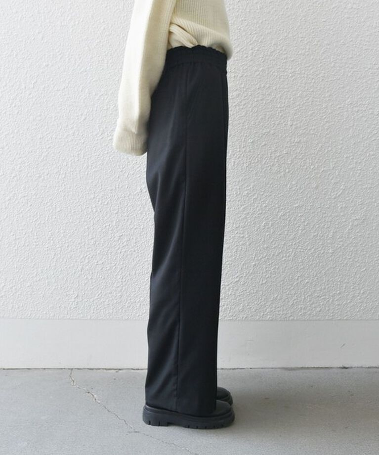 SHIPS any「SHIPS any:〈手洗い可能〉ストレッチ イージー ピンタック ワイド パンツ」|その他|