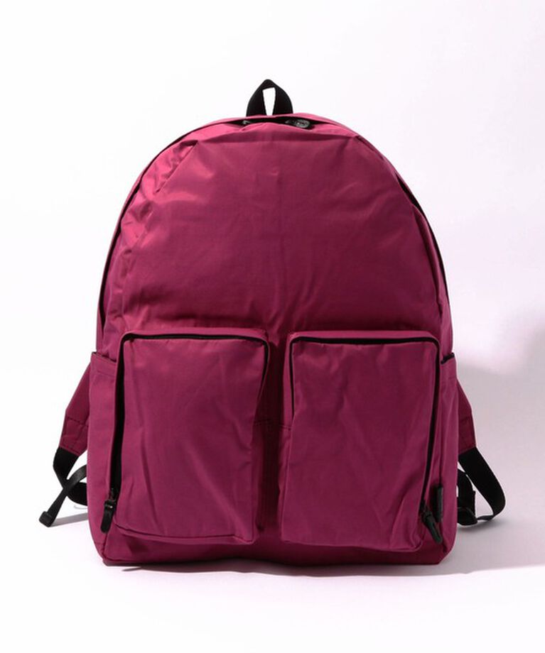 TOMORROWLAND GOODS「AMIACALVA ポリエステルギャバジン バッグパック」|リュック|77 パープル
