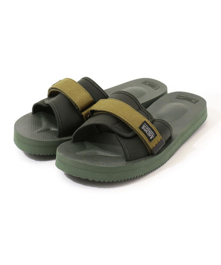 TOMORROWLAND GOODS「【別注】SUICOKE×TOMORROWLAND ストラップサンダル」|サンダル|53 グリーン