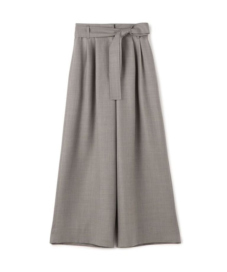 Ballsey「ライトカルゼ ベルテッドパンツ」|スラックス|15 グレー