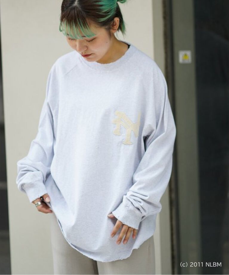 JOINT WORKS「SCREEN STARS/スクリーンスターズ Negro Leagues Damage L/S」|Tシャツ・カットソー|グレーB