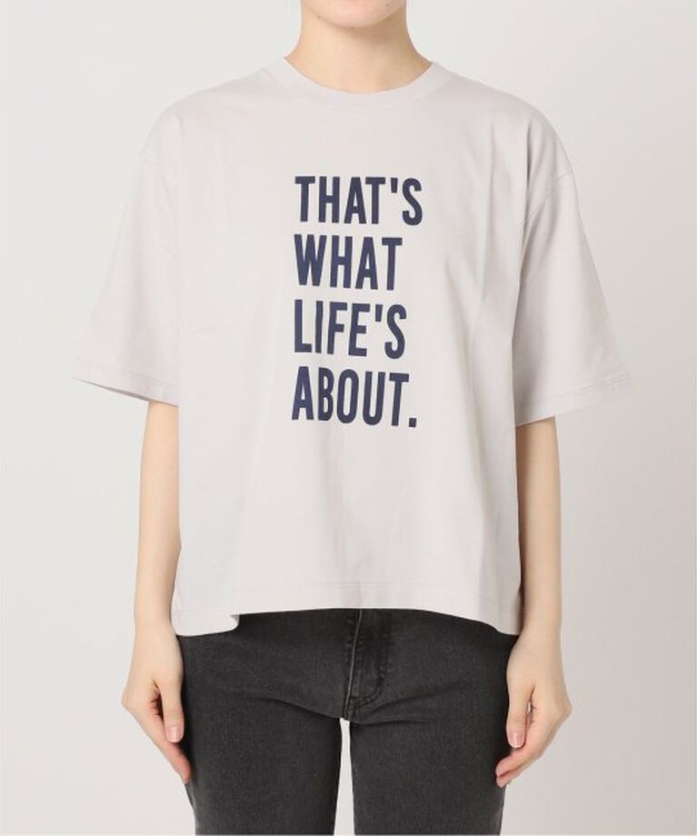 JOURNAL STANDARD relume「LIFE'S ABOUTプリントTEE」|Tシャツ・カットソー|