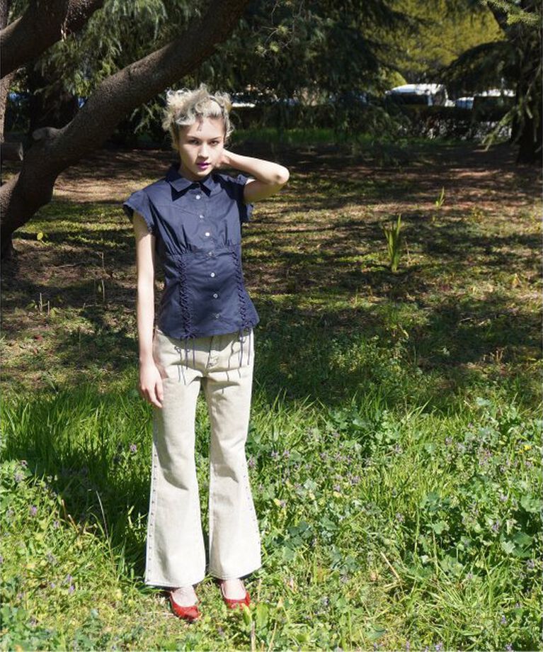Oriens JOURNAL STANDARD「別注【Cimarron×Oriens】STUDS Denim：スタッズデニム」|デニム|