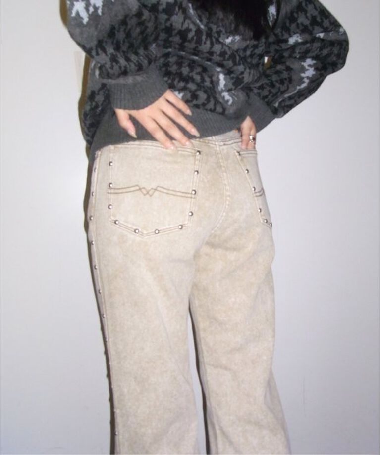 Oriens JOURNAL STANDARD「別注【Cimarron×Oriens】STUDS Denim：スタッズデニム」|デニム|