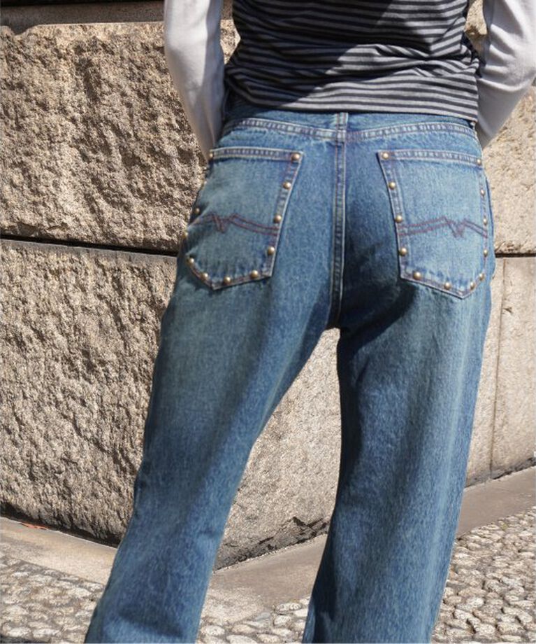 Oriens JOURNAL STANDARD「別注【Cimarron×Oriens】STUDS Denim：スタッズデニム」|デニム|
