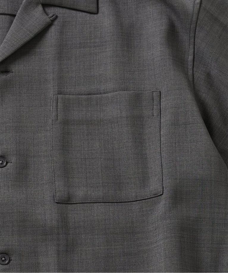 JOURNAL STANDARD relume「TECH バスケット ウォッシャブル オープンカラーシャツ(セットアップ着用可）」|シャツ・ブラウス|