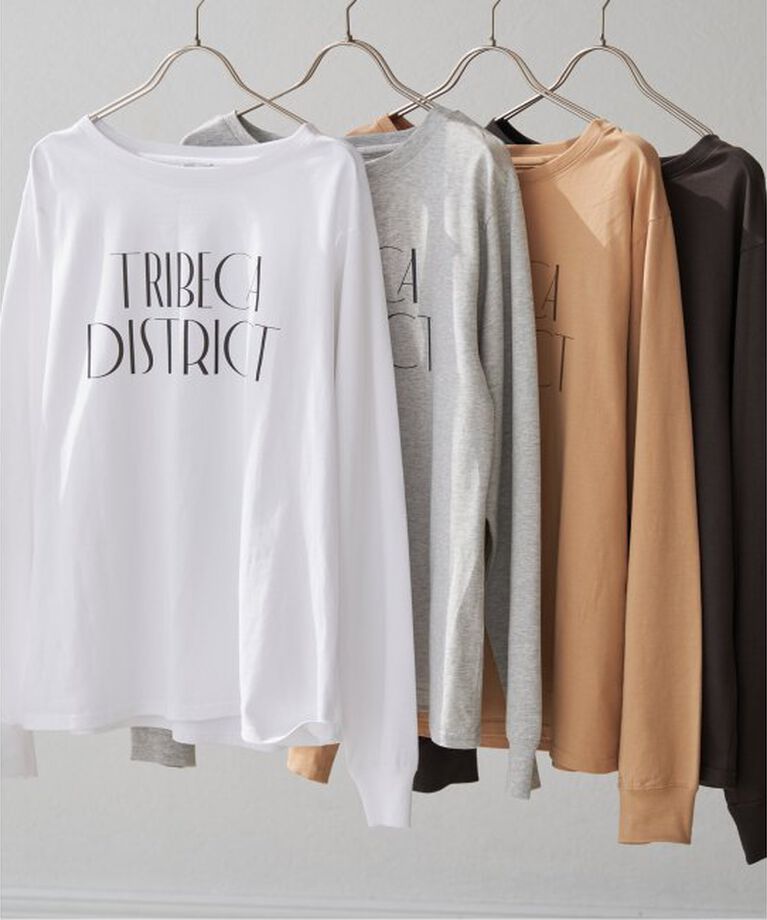 Spick and Span「シルケット天竺ロゴロンTEE2」|Tシャツ・カットソー|