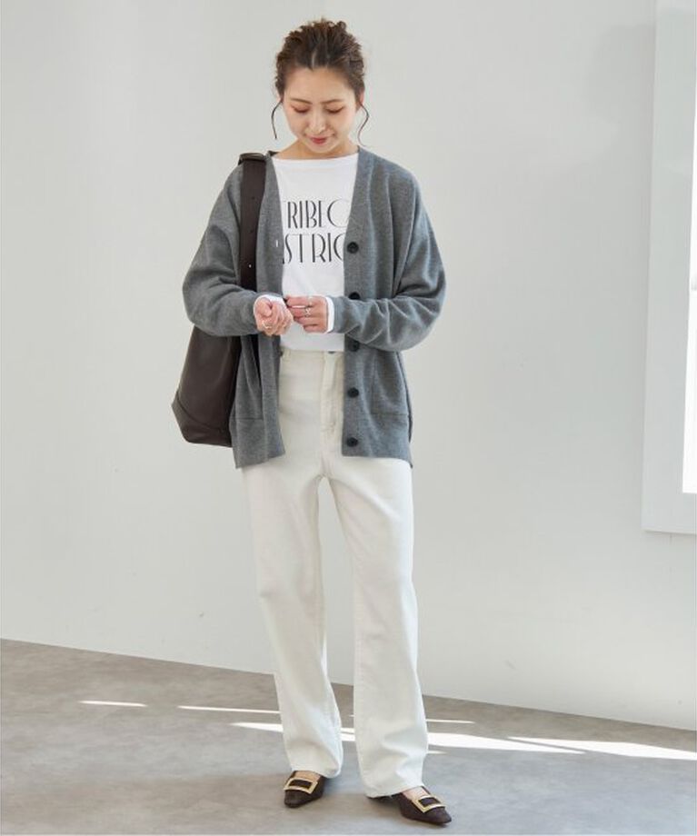 Spick and Span「シルケット天竺ロゴロンTEE2」|Tシャツ・カットソー|