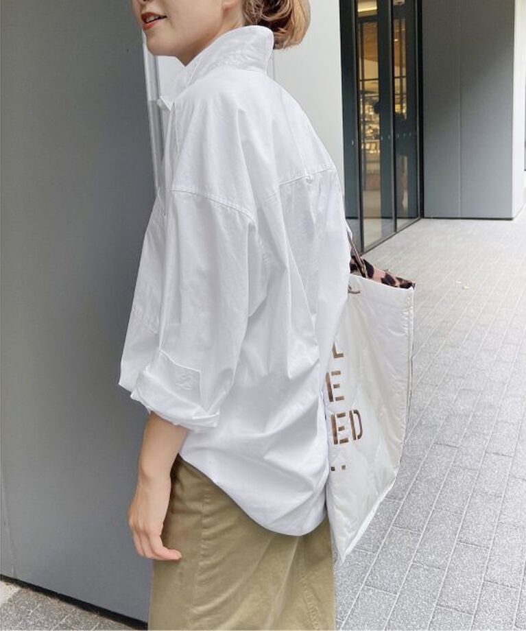 Spick and Span「≪追加≫50コットンオーバーシャツ」|シャツ・ブラウス|