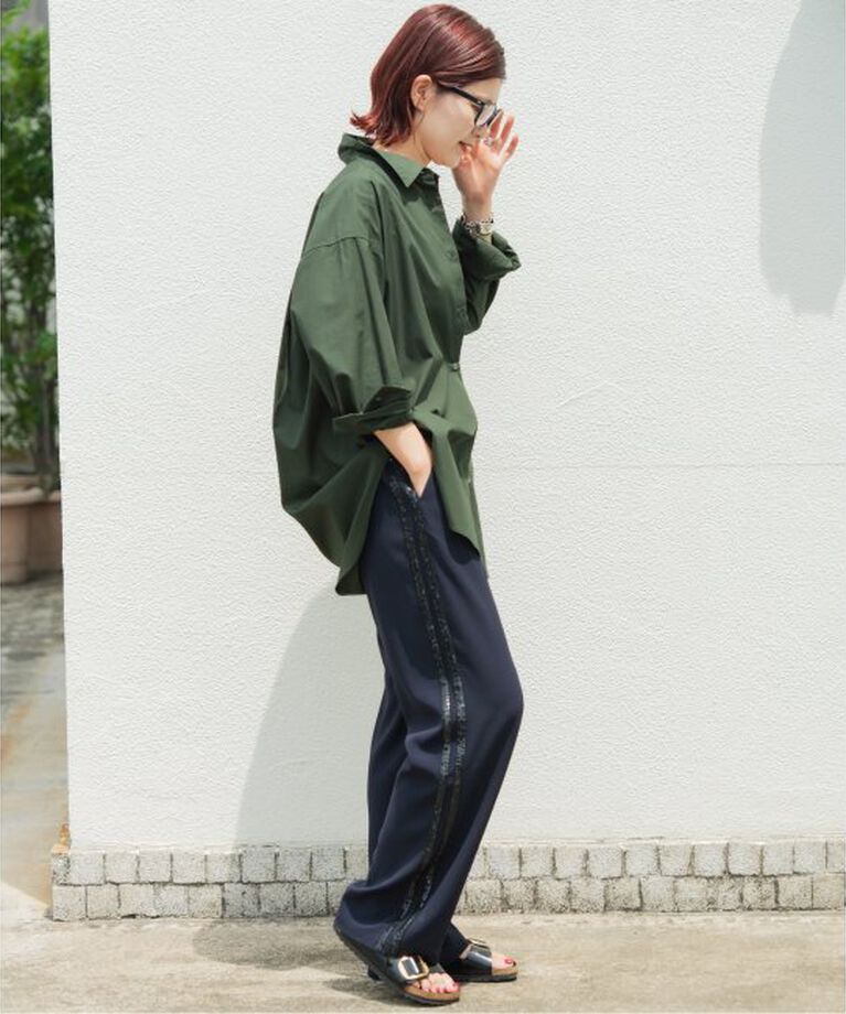 Spick and Span「≪追加≫50コットンオーバーシャツ」|シャツ・ブラウス|