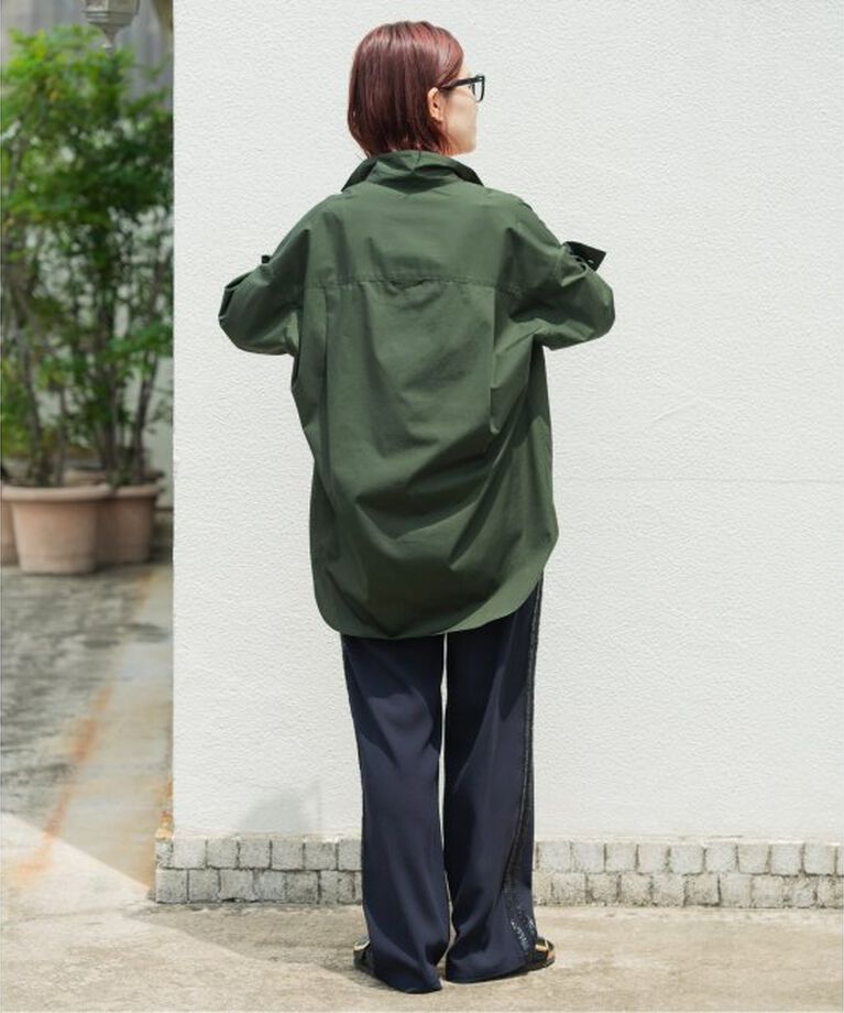 Spick and Span「≪追加≫50コットンオーバーシャツ」|シャツ・ブラウス|