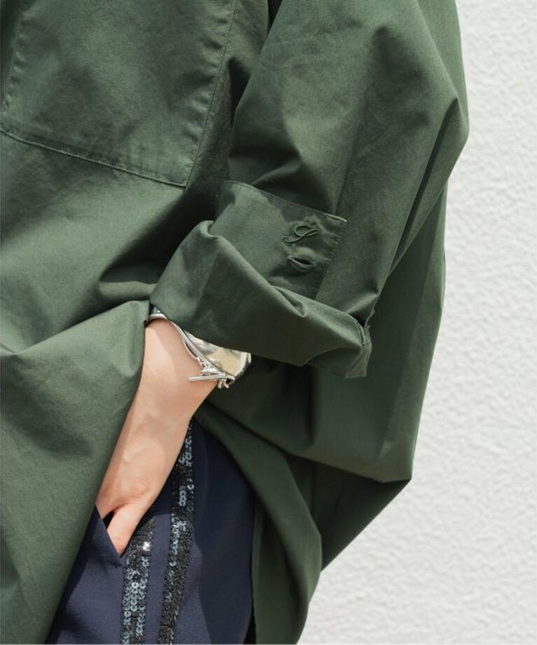 Spick and Span「≪追加≫50コットンオーバーシャツ」|シャツ・ブラウス|
