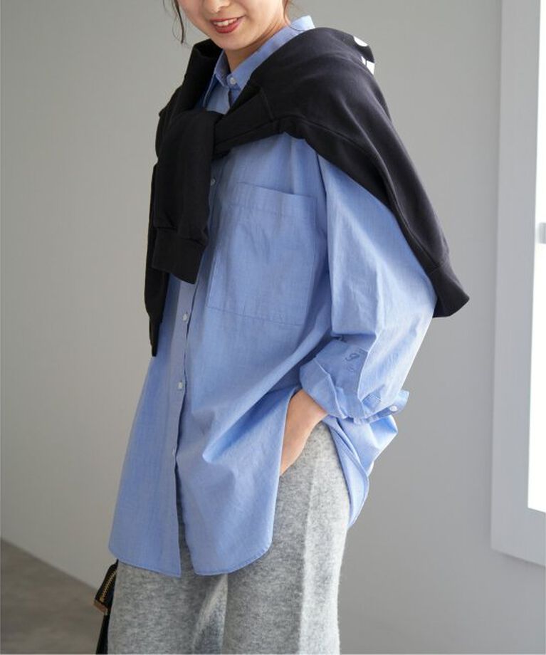 Spick and Span「≪追加≫50コットンオーバーシャツ」|シャツ・ブラウス|